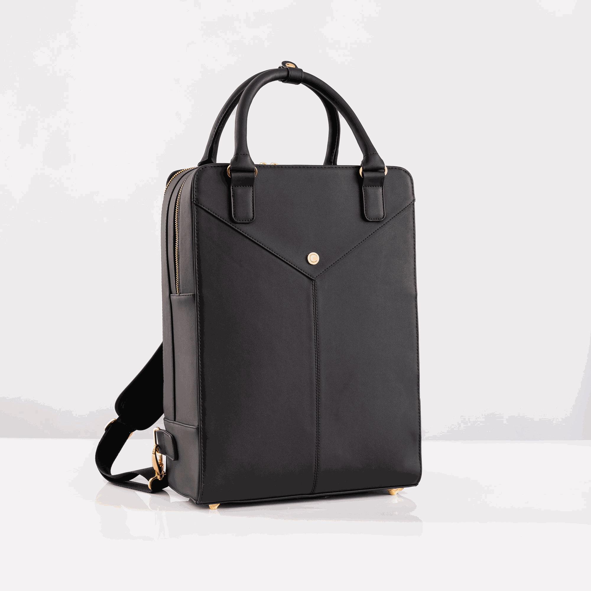 The Carter Ladies Laptop Bag in Black Best Seller Carter Bags