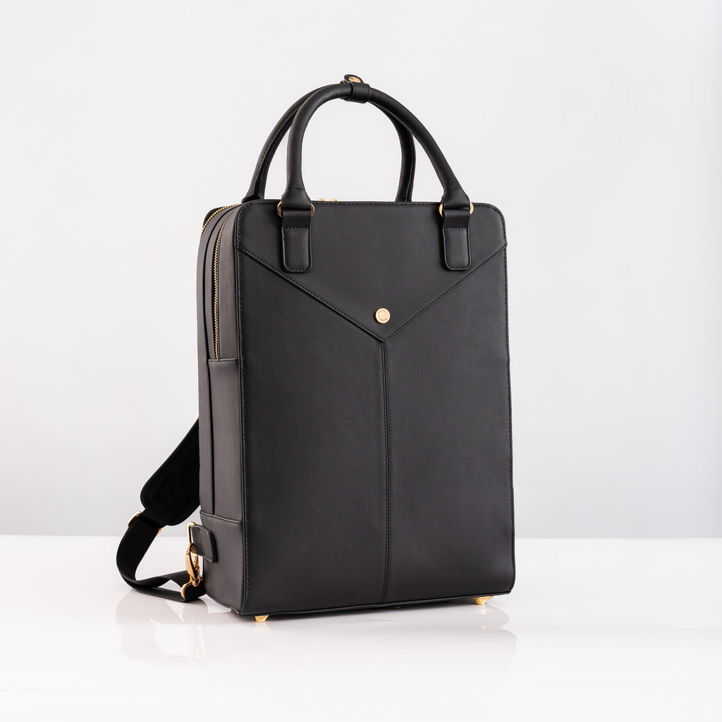 luxury black laptop bag for women